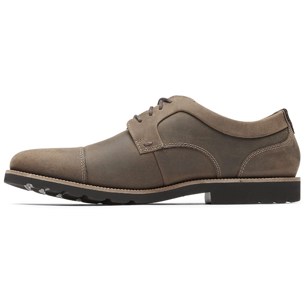 Rockport Oxfords Herr Mörkbruna - Sharp & Ready 2 Cap Toe - QDEHV2894